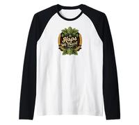 In Hops We Trust Craft Beer Brewing Design Manche Raglan