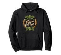 In Hops We Trust Craft Beer Brewing Design Sweat à Capuche