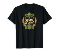 In Hops We Trust Craft Beer Brewing Design T-Shirt