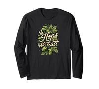 In Hops We Trust Craft Beer Brewing Hops Design Manche Longue