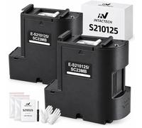 IN INTACTECH S210125 C13S210125 Lot de 2 boîtes d'entretien de rechange | Compatible avec les réservoirs d'encre SureColor SC-F170 SC-F100 SC-F130 SC-F160