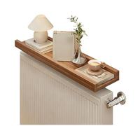 in Legno Mensola Adesiva Resistente per Soggiorno e Camera da Letto 90x12cm/35x4.7in Design Elegante Non Déformable Couleur Marrone