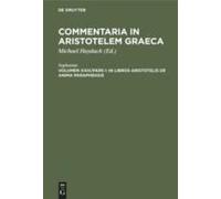 In Libros Aristotelis De Anima Paraphrasis