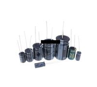 In-line aluminum electrolytic capacitor 1500UF 16V 25V 250V 10x17 10x20 35x45 high frequency low resistance MQXFCZUX(16V 10x17 10pcs)