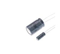 In-line aluminum electrolytic capacitor 33UF 16V 25V 35V 50V 100V 250V 400V 450V / green gold high frequency400V NWPNLXEA(Green gold13x21 5pcs)