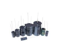 In-line aluminum electrolytic capacitor 6.8UF 50V 100V 400V 450V 20% high frequency low resistance 8x12 AUOQKQUT(400V 8x14 20pcs)