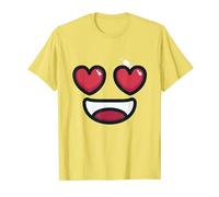 In Love Heart Eyes Emotion Feelings Face Disguise Costume T-Shirt