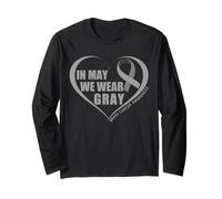 in May We Wear Gray - Brain Cancer Awareness Month 2027 Manche Longue