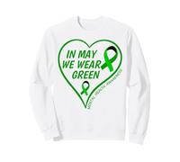in May We Wear Green - Mental Health Awareness Month 2026 Sweatshirt