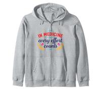 in Medicine Every Effort Counts Citation médicale Sweat à Capuche