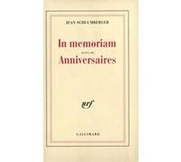 In memoriam / Anniversaires Jean Schlumberger (Auteur)