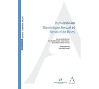 In memoriam Dominique Jossart et Renaud de Briey - Benoit Havet - Anthemis - broché - Guide