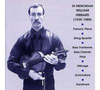 In Memoriam William Hibbard by Vio & Dean B Hudson (2006-10-24)