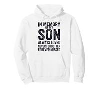 in Memory of My Son Always Loved Never Forgotten Heaven Sweat à Capuche