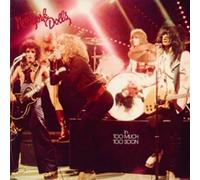 in Much Too Soon/Clear Red Vinyl