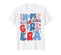 In My America Girl Era Retro, 4 juillet, 4 juillet, Groovy T-Shirt
