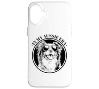 in My Aussie Era Blue Merle Australian Shepherd Lover Coque pour iPhone 16 Plus