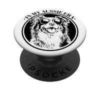 in My Aussie Era Blue Merle Australian Shepherd Lover PopSockets PopGrip Adhésif
