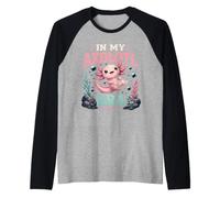in My Axolotl Era Motif Salamandre amphibien Mignon Manche Raglan