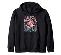 in My Axolotl Era Motif Salamandre amphibien Mignon Sweat à Capuche