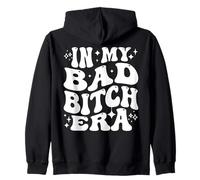 In My Bad Bitch Era Retro Feminist Empowerment Sweat à Capuche