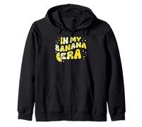 in My Banana Era Groovy Funny Fruit Food Meme pour Femmes, Hommes et Enfants Sweat à Capuche