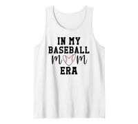 in My Baseball Mom Era Baseball Mama Cheer Fan Game Day Débardeur