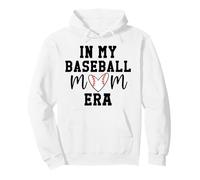in My Baseball Mom Era Baseball Mama Cheer Fan Game Day Sweat à Capuche