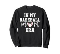 in My Baseball Mom Era Baseball Mama Cheer Fan Game Day Sweatshirt