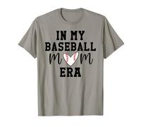 in My Baseball Mom Era Cheer Fan Baseball Mama Game Day T-Shirt