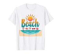 in My Beach : Tropical Paradise Summer Vacation T-Shirt, Homme, Blanc, XXL