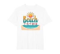 in My Beach : Tropical Paradise Summer Vacation T-Shirt, Homme Grandes Tailles, Blanc, 6X Tall