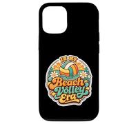 in My Beach Volley Era Retro Groovy Vintage Ventilateur de Volleyball Coque pour iPhone 12/12 Pro