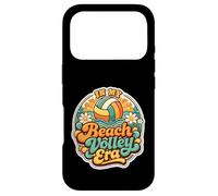 in My Beach Volley Era Retro Groovy Vintage Ventilateur de Volleyball Coque pour iPhone 17 Pro