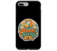 in My Beach Volley Era Retro Groovy Vintage Ventilateur de Volleyball Coque pour iPhone 7 Plus/8 Plus