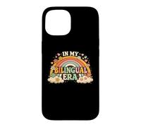 in My Bilingual Era Design Professeur de Langue Double Coque pour iPhone 15