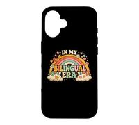 in My Bilingual Era Design Professeur de Langue Double Coque pour iPhone 16
