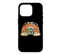 in My Bilingual Era Design Professeur de Langue Double Coque pour iPhone 16 Pro