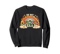 in My Bilingual Era Design Professeur de Langue Double Sweatshirt