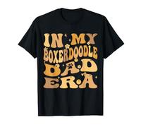 in My Boxerdoodle Dad Era Groovy Boxerpoo Chien T-Shirt