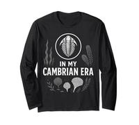 in My Cambrian Era Trilobite Fossil Science Nerd Préhistorique Manche Longue