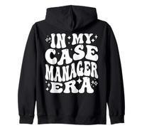 In My Case Manager Era Retro Social Work Pride Sweat à Capuche