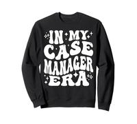 In My Case Manager Era Retro Social Work Pride Sweatshirt
