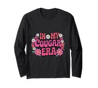 in My Cougar Era T-Shirt rétro Amusant pour Femme confiante Manche Longue