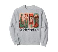 in My Cowgirl Era Country Music Cowboy Boot Western Rodeo Sweatshirt