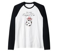 in My Cowgirl Era Rodeo Chapeau de Cowboy Rose Halloween fantôme Manche Raglan