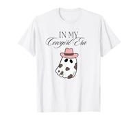 in My Cowgirl Era Rodeo Chapeau de Cowboy Rose Halloween fantôme T-Shirt