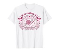 in My Crochet Era Fil Queen Hooked on Love pour Amateur de Crochet T-Shirt