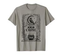 in My Crone Era Witchy Vintage Corbeau Gothique Lune Cool T-Shirt