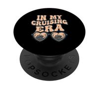 in My Cruising Era Funny Couples Cruise Design PopSockets PopGrip Adhésif